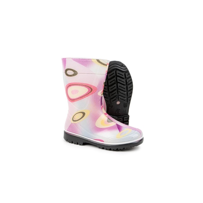Sepatu Boot Anak AP BOOTS 2012 VIOLET CIRCLE - Sepatu Boot Karet