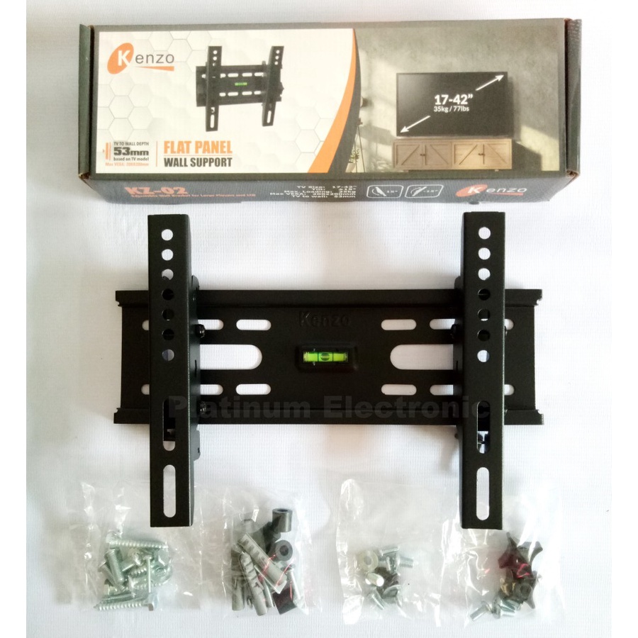 Bracket LED LCD TV 17'' - 42" Kenzo KZ-02 / Breket KENZO KZ02 KZ 02 17 inch - 42 inch / Braket 24" 2