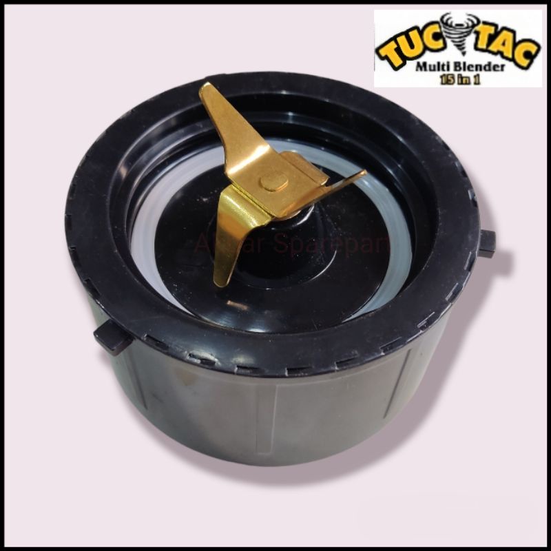 Pisau/Mounting Blender Tuc Tac (B) Original 4 Mata Piso Blender Tuctac Ori Dudukan Seal