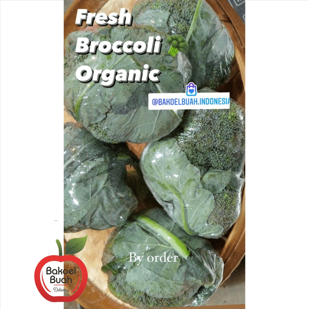 

Fresh Broccoli Organic / Brokoli