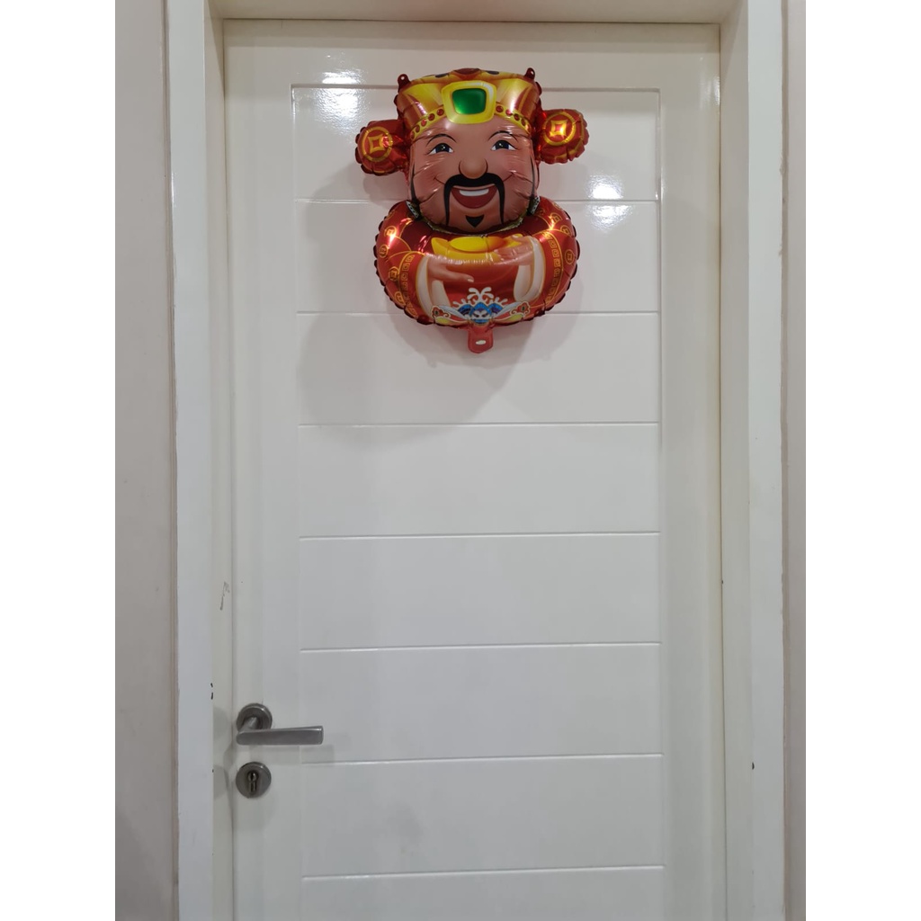 laristerus79 BALON FOIL DEWA REJEKI balon foil imlek dekorasi imlek balon chinese new year B015