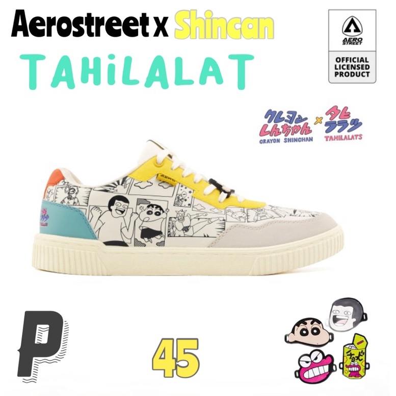 Aerostreet x Shinchan x Tahilalat  / Aerosrett X Puro Mangkunegaran // Aerostreet x Aura (Limited Ed