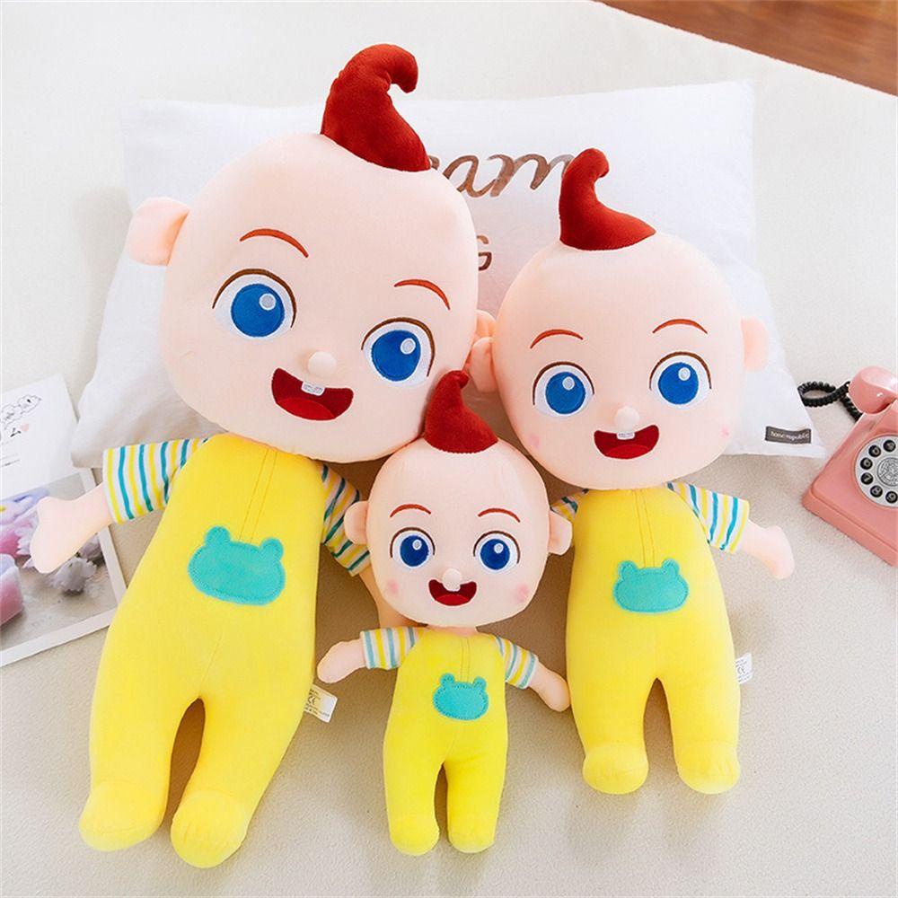 NEEDWAY Cocomeloned Plush Toy Mainan Anak Edukasi Mainan Bayi Hadiah 38cm 55cm Untuk Anak Boneka Boneka