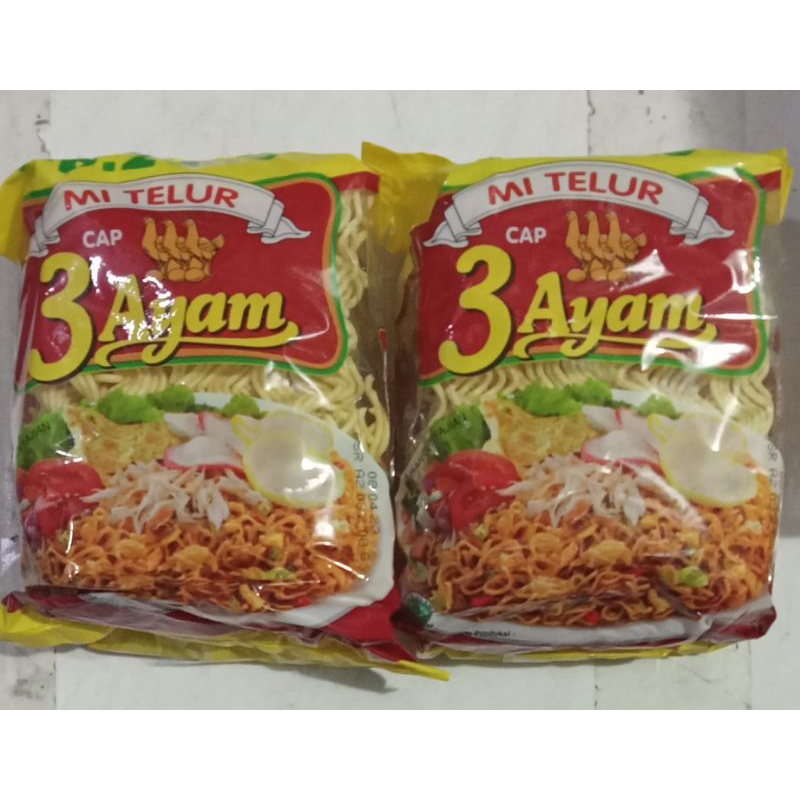 

Mie Telur 3 Ayam 120 gr