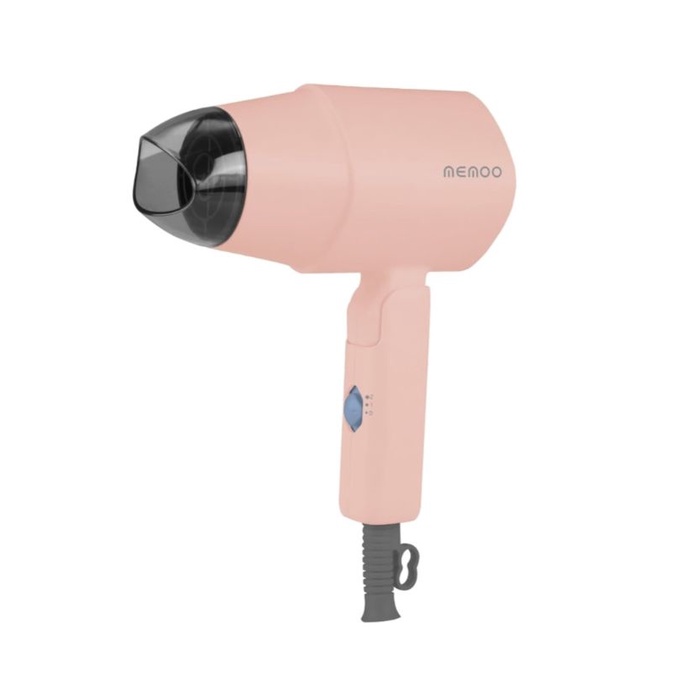 MEMOO Hair Dryer Travel/Hair Dryer Portable 1200W/Pengering Rambut Min