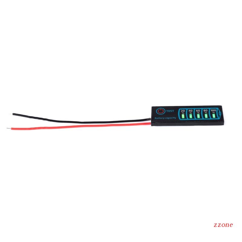 Zzz Alat Detektor Power Baterai Lithium 3S Dengan Panel Display LED