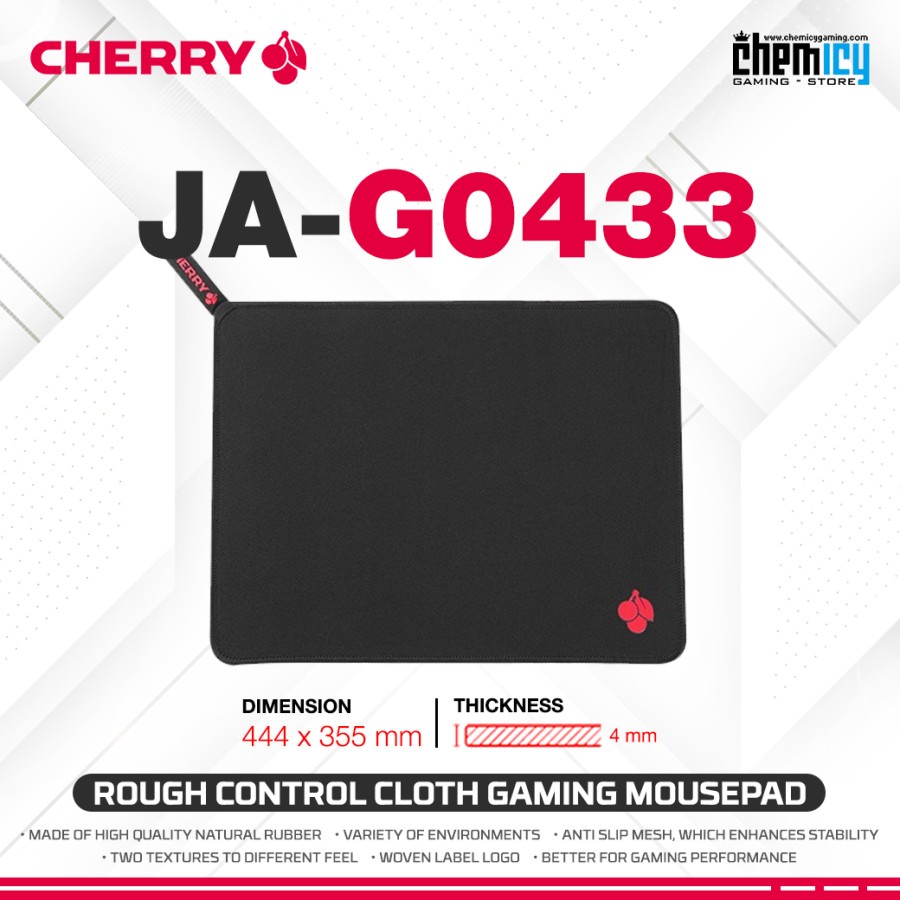 Cherry JA-G0433 Rough Control Version Cloth Gaming Mousepad