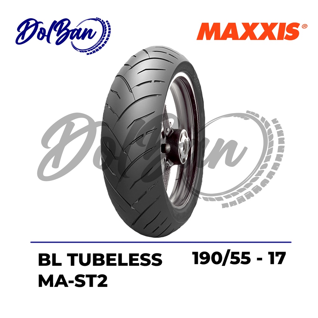BAN LUAR MOTOR MAXXIS 190/55-17 RING 17 MAST2 TUBELESS