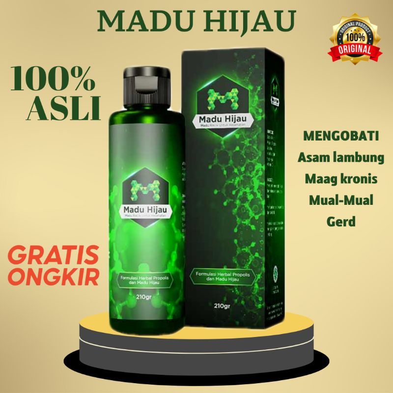 

madu hijau herbal lambung 100% original