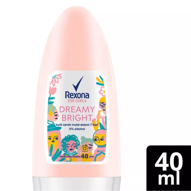 REXONA Deodorant Roll On Dreamy Bright 40ml