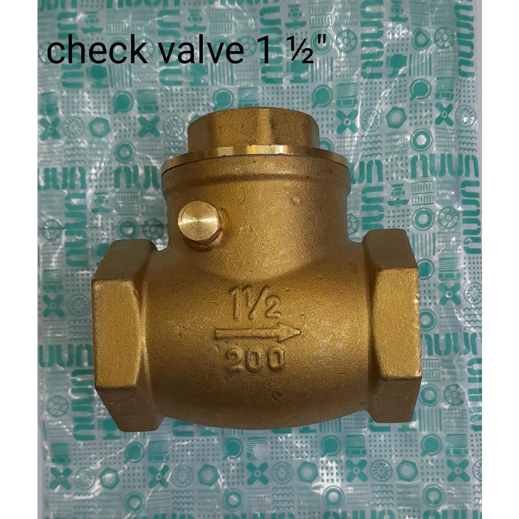 Check Valve 1 1/2&quot; Merk UNNU