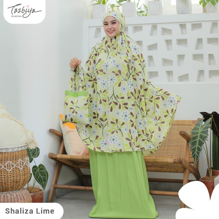 

MUKENA TAZBIYA KOMBINASI SHALIZA SERIES ALLSIZE - LIME