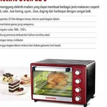 Mau?--[GARANSI 1 thn] HAKASIMA OVEN 32 LITER PROMO BIG SALE OVEN LISTRIK