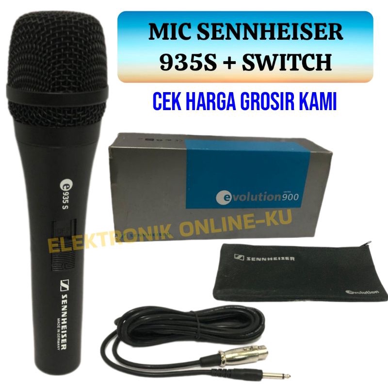 MIC SENNHEISER 935S + SWITCH