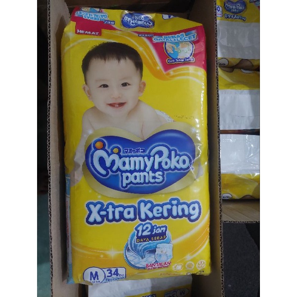 MamyPoko Popok Celana Xtra Kering M34