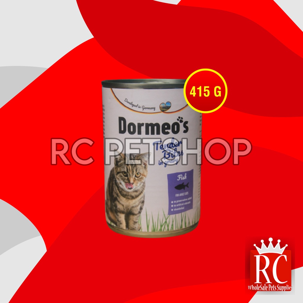 Makanan Basah Kucing Kaleng Cat Wet Food Dormeos 415 gram