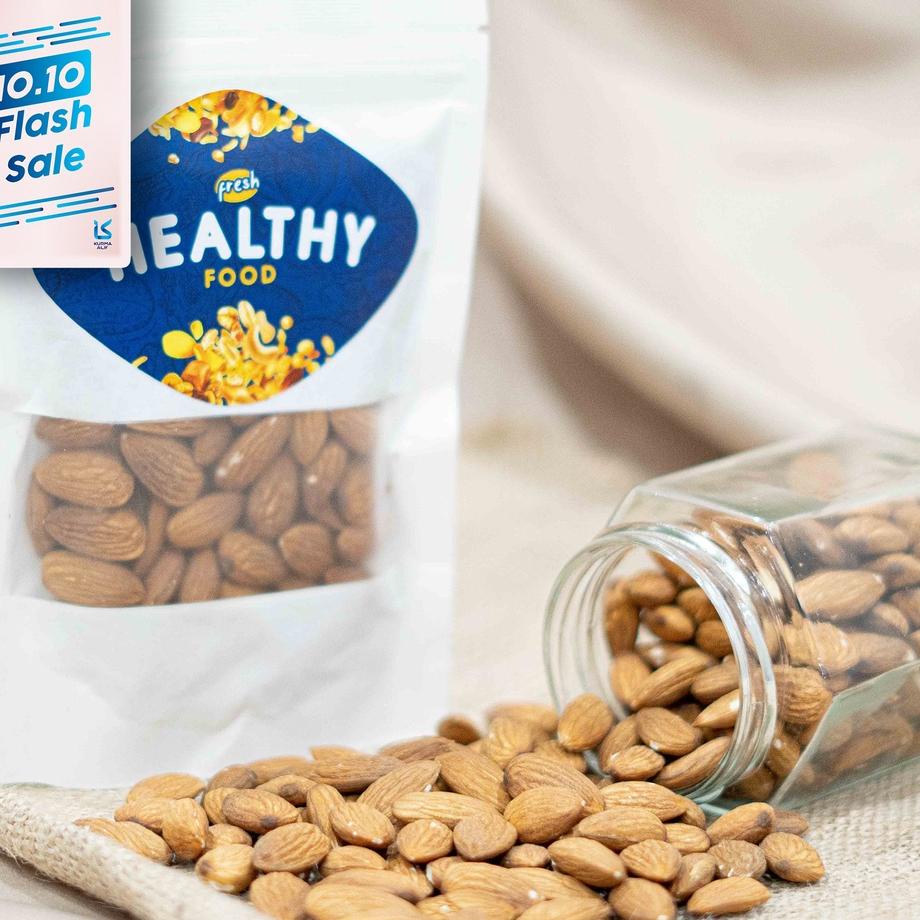 

limited Edition✔️Kacang Almond Panggang Kupas 500 Gr Panggang - Kacang Almond Kupas Panggang Original|SQ2