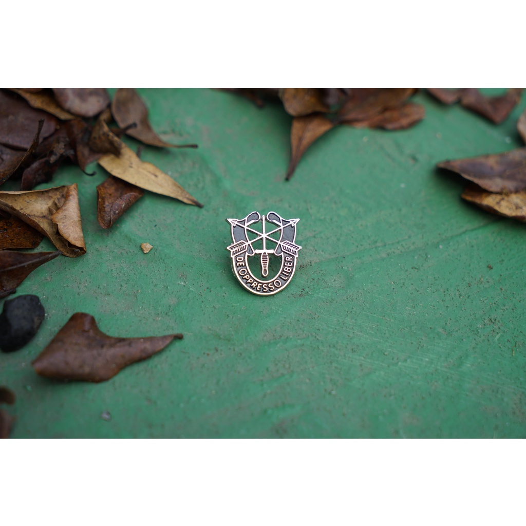 US Army Special Forces De Oppresso Pin/Badge