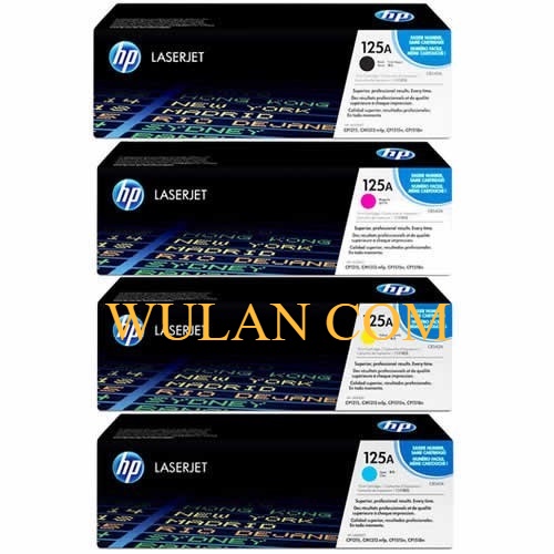 Toner HP LaserJet 125 A (B, C, Y, M) (1SET) = CP1215, CM1312n, CP1515n