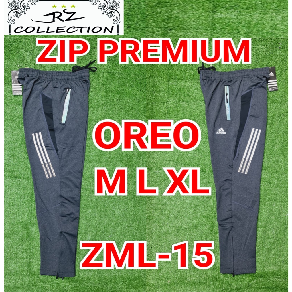 Celana Training Zipper Adidas Impor / Celana Training Adidas Premium