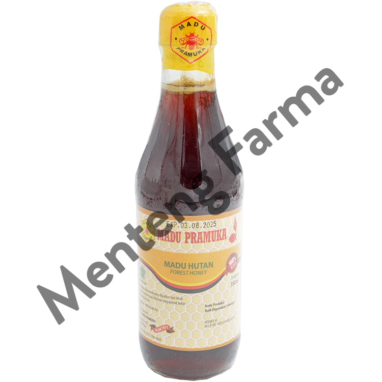 Madu Pramuka Hutan 350 mL - Madu Asli Lebah Liar / Madu Hutan