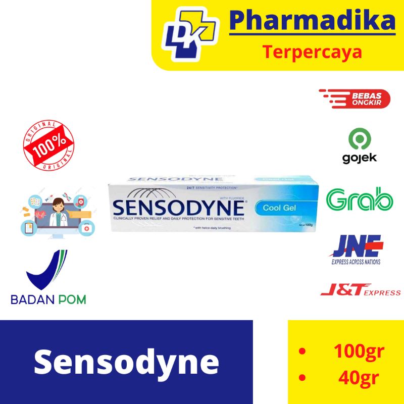 SENSODYNE PASTA GIGI (40g dan 100gr)