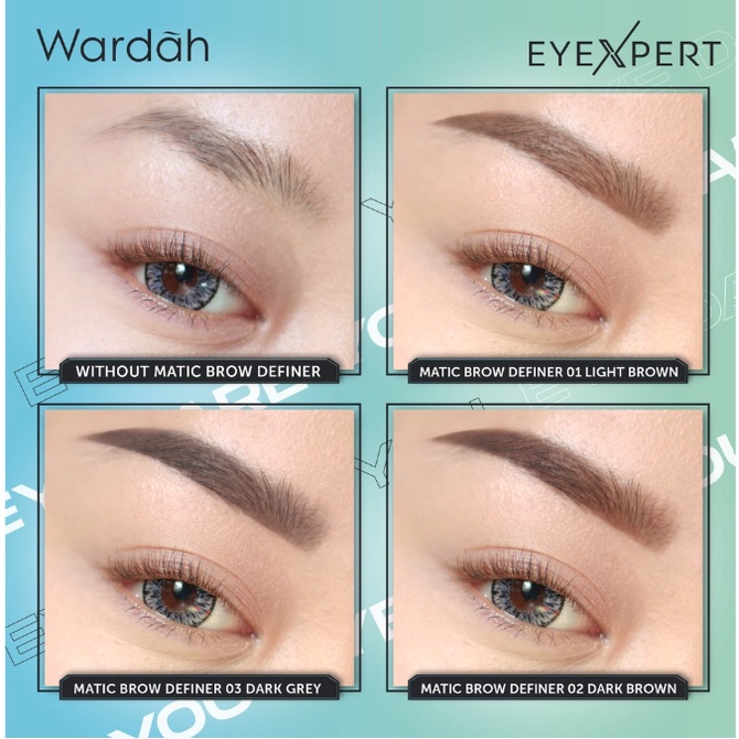 WARDAH EyeXpert Series | Matic Brow | Lash Serum | Volume Mascara | Perfect Precision Liner