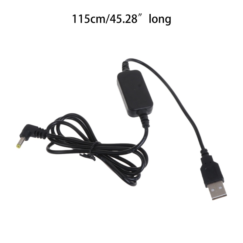 Zzz Kabel Power Konverter Step Up USB 5V Ke DC 12V 4mm x 1.7mm