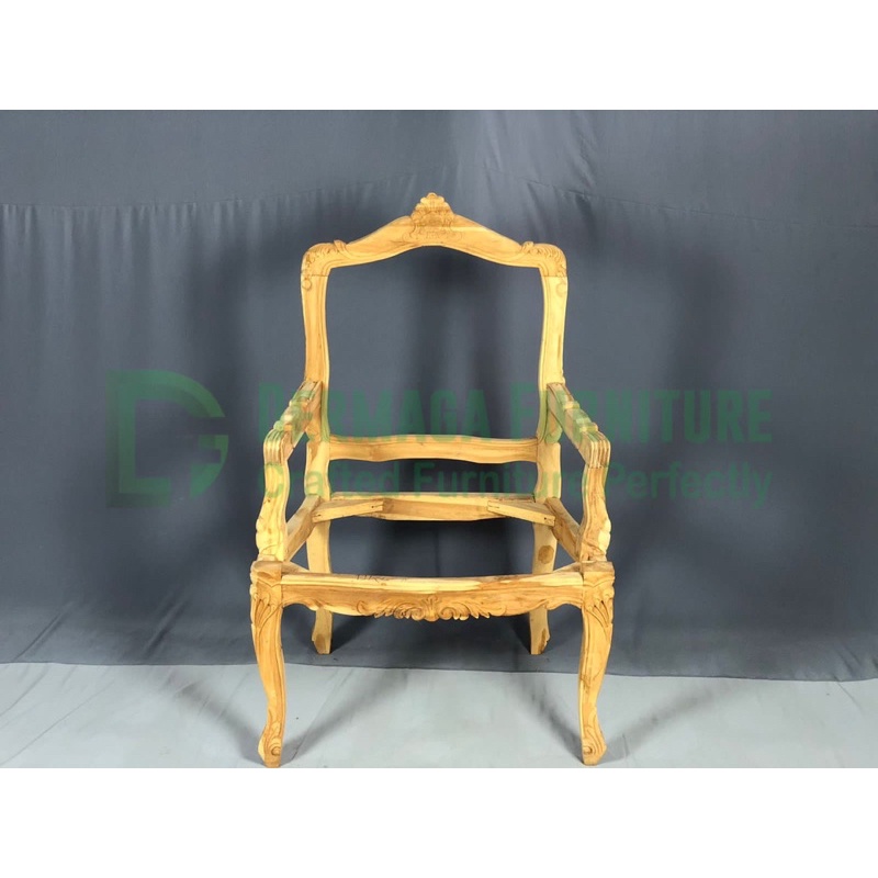 KURSI TAMU KOTAK KUNCUNG KAYU JATI KURSI TERAS KURSI MAKAN KURSI DEKORASI PELAMINAN DERMAGA FURNITUR