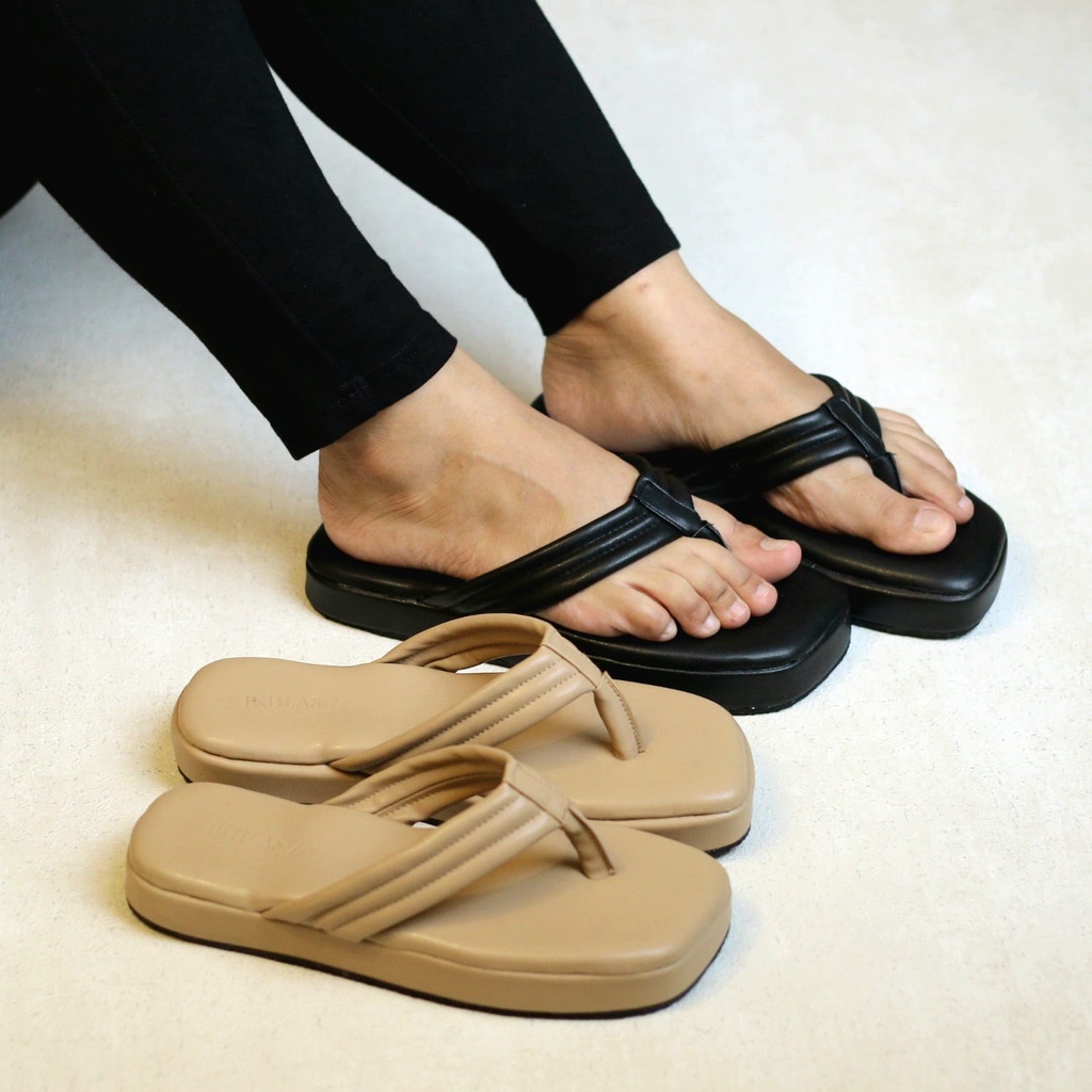 Sandal Wanita Wedges Falisha Spon SWG02