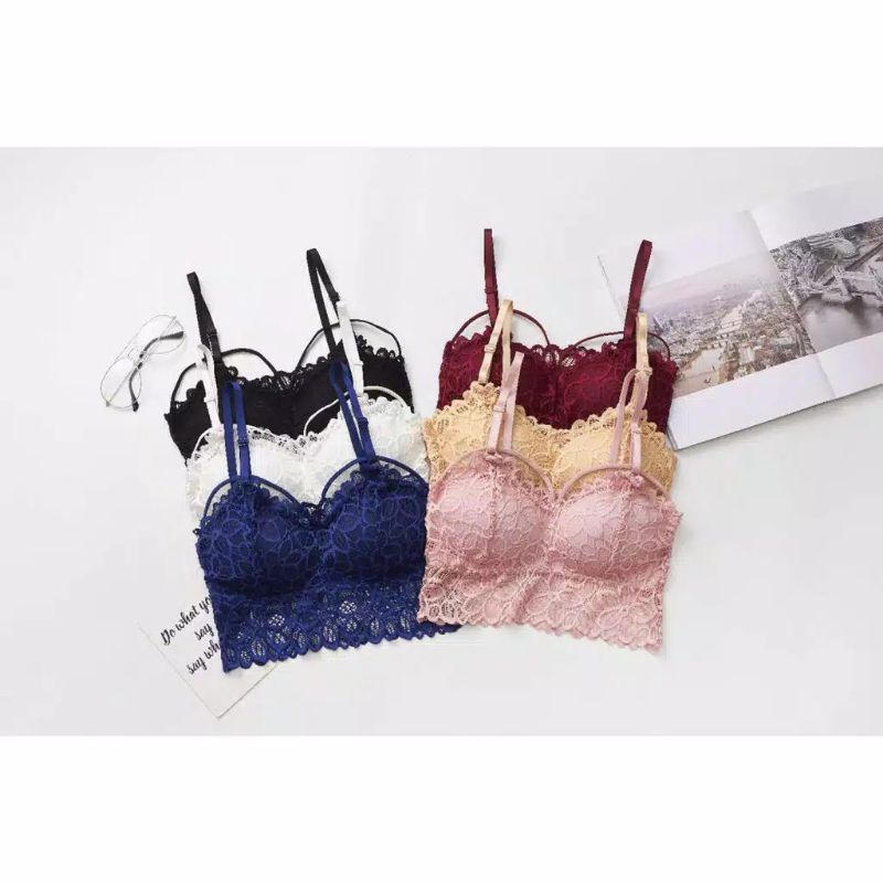 BRA RENDA TANPA KAWAT MURAH / BRA REMAJA DEWASA OLAHRAGA SPORT GYM ZUMBA YOGA IMPORT SEXY / BH WANIT