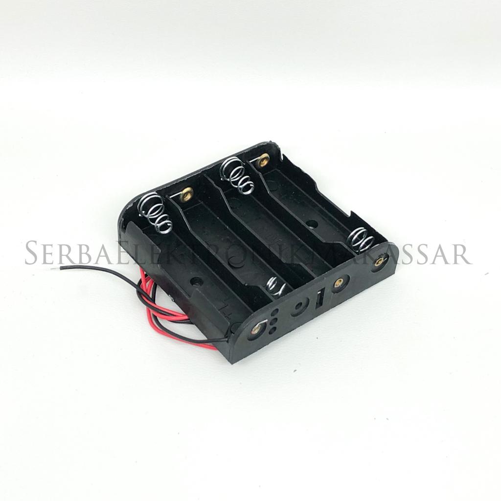 Tempat Baterai Batt Holder AA isi 2 isi 4 UM-1 tipe D