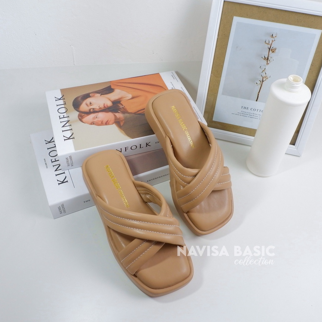 Sandal wanita Silang Empuk Sandal ootd Sandal Winod Damelia Pluvia