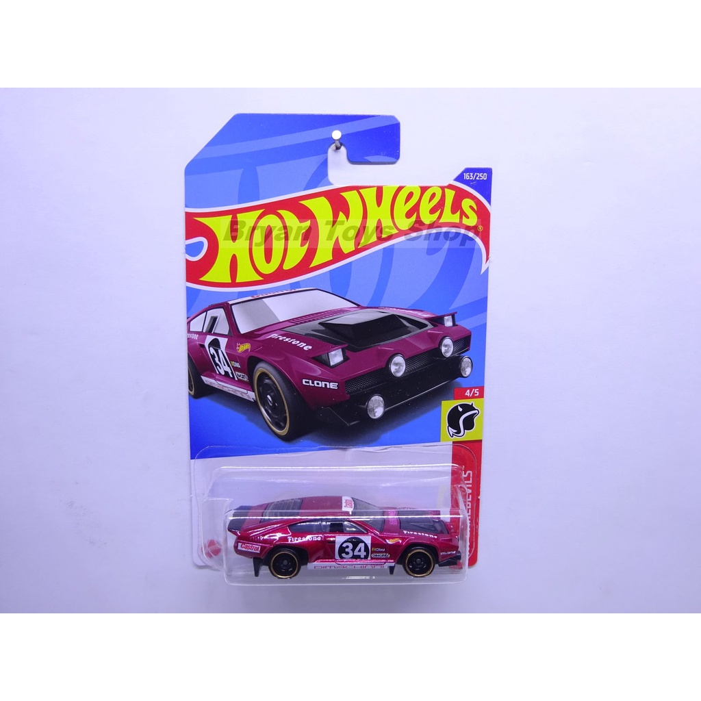 Hot Wheels Dimachinni Veloce Merah No. 34