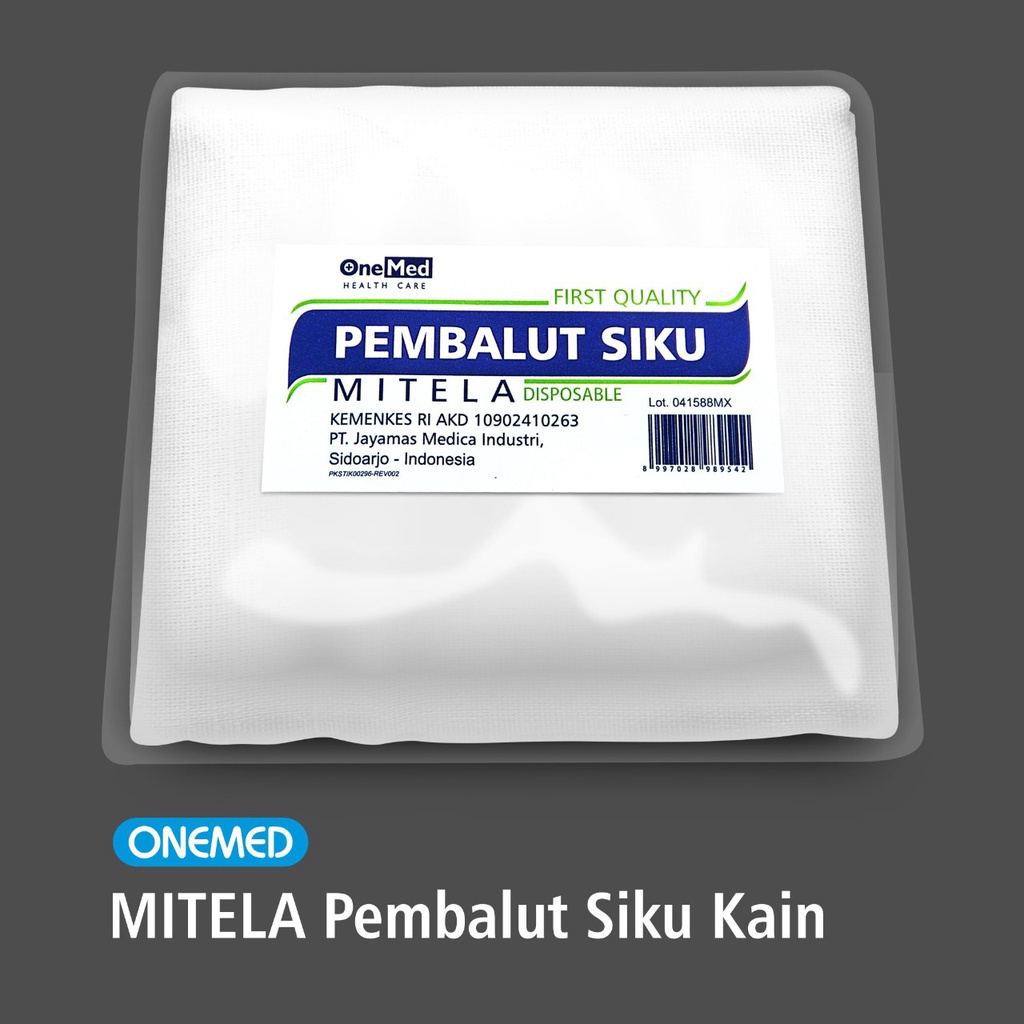 Pembalut Siku Mitela OneMed Bahan Kain OB