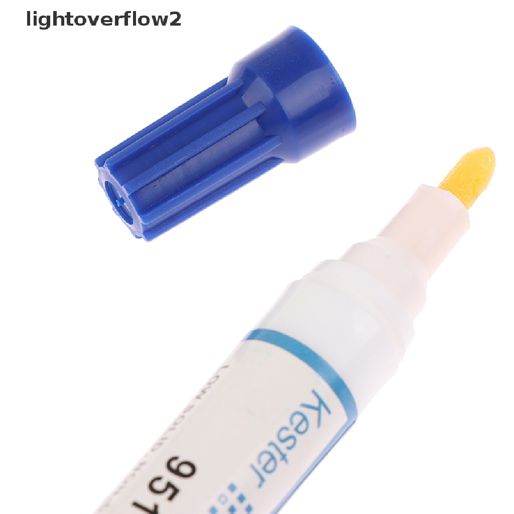 (lightoverflow2) 951 10ml Pen Flux Rosin Solder Bebas Timah Untuk Solar Cell