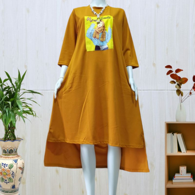 MIDI DRESS VIRAL VOXY MURAH