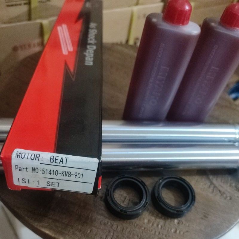 paket as shock depan beat karbu, vario karbu, scoopy karbu Takayama