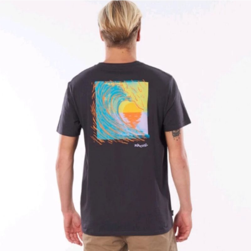 Kaos ripcurl ORIGINAL sisa EKSPORT  kaos branded surfing t-shirt surf ori kaos pantai pria lengan pe