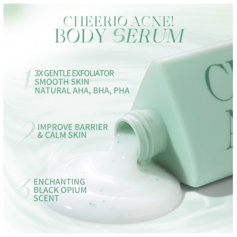 BNB Barenbliss Cheerio Acne! Black Opium Calming Body Serum 300ml