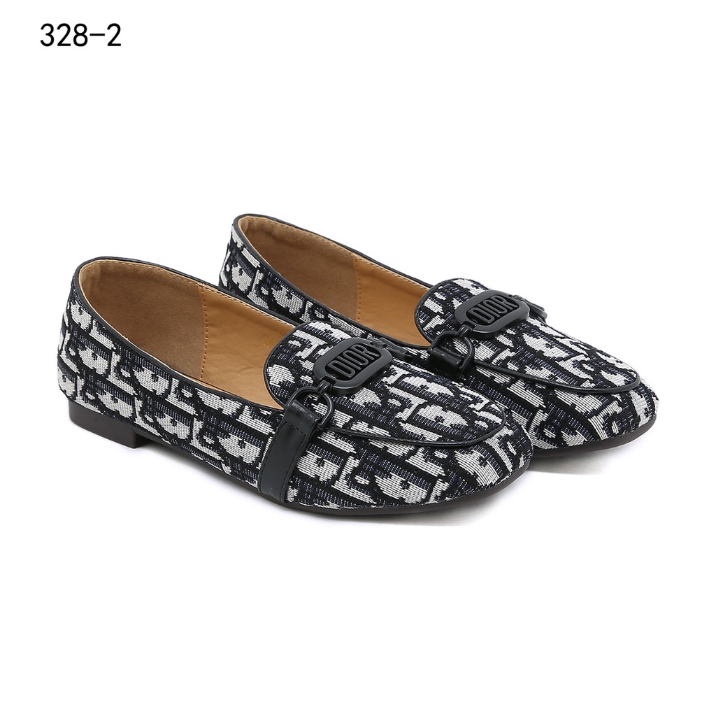 DR Oblique Jacquard Loafers Shoes 328-2