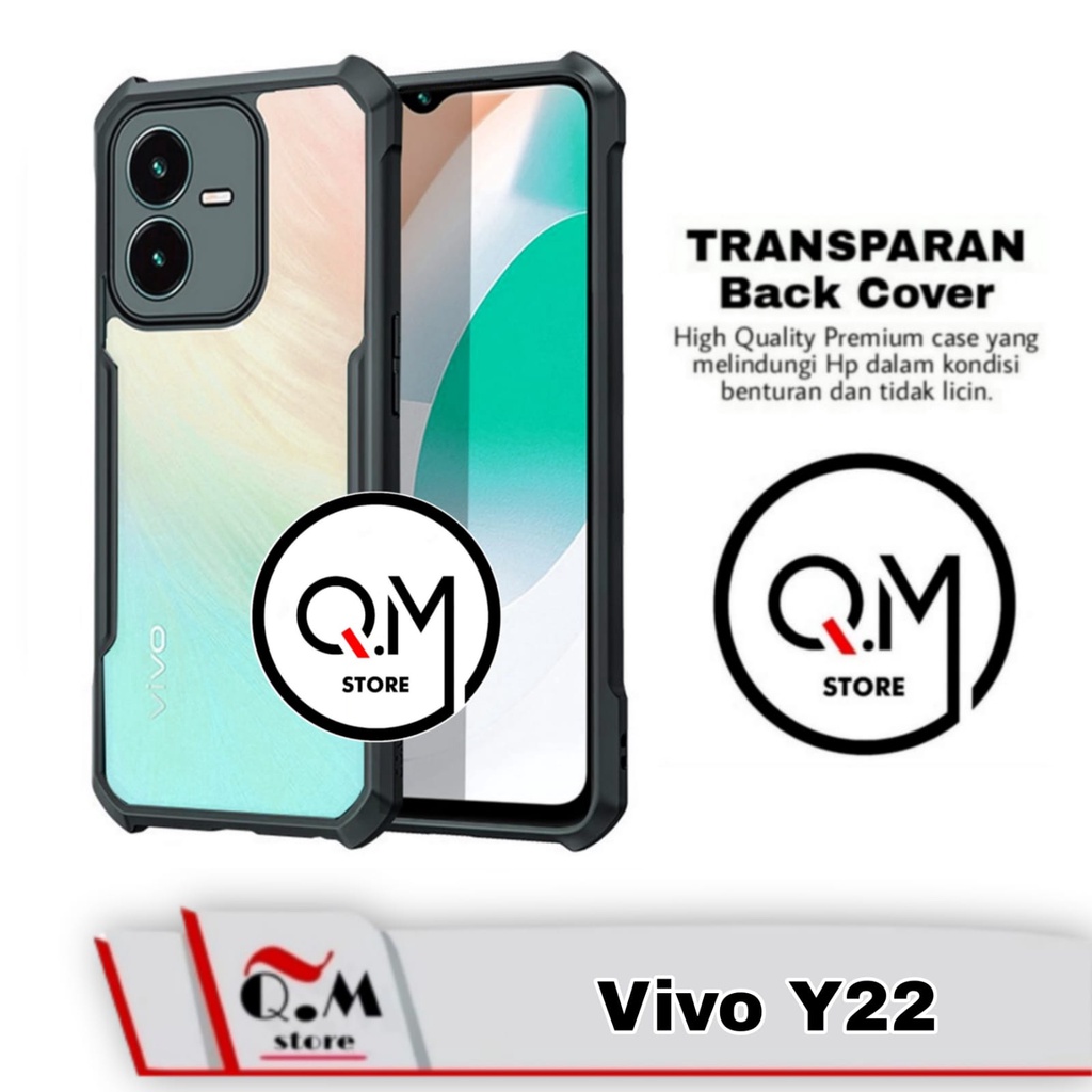 Case Vivo Y22 Airbag Shockproof Transparent