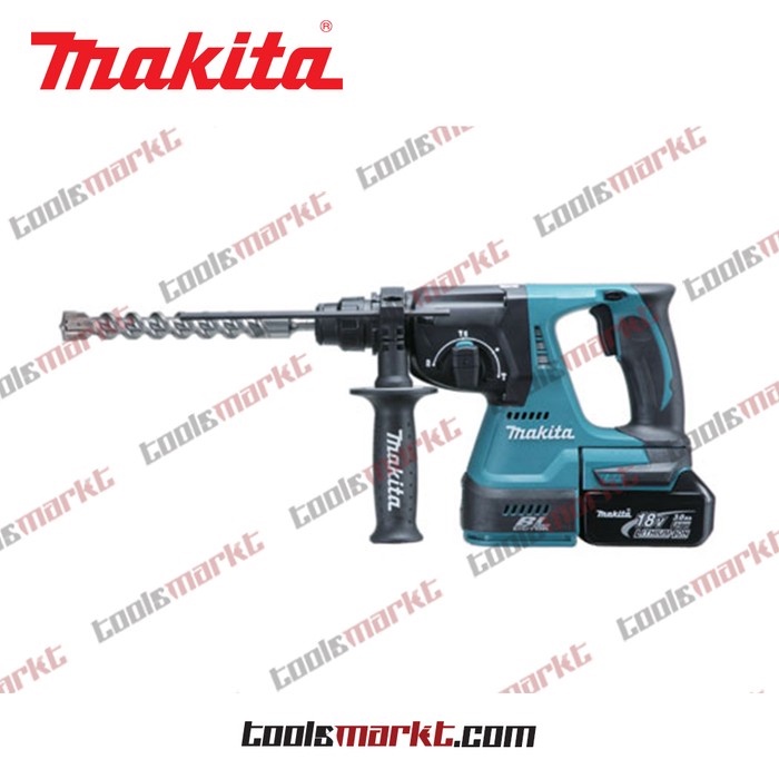 Makita DHR242RME Mesin Bor Beton Baterai SDS PLUS cordless Rotary Hammer 18 Volt DHR 242 RME 3-Mode