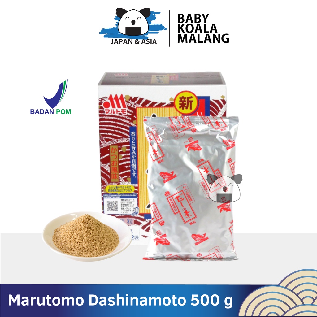 

MARUTOMO Dashinomoto Hondashi 500 g │ Import Dashi Kaldu Ikan Katsuobushi Kuah Ramen..