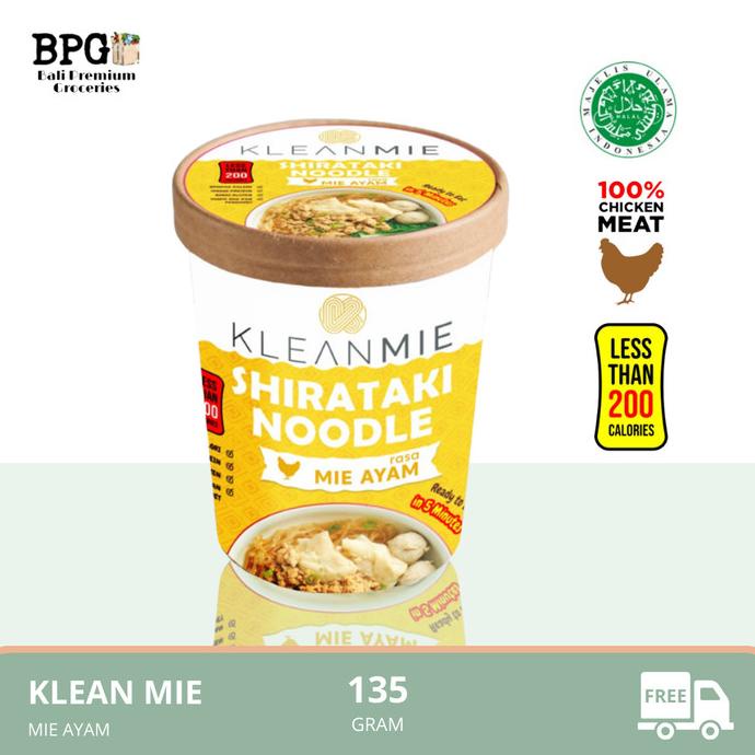 

Buruan beli] KLEANMIE Shirataki Noodle Mie Ayam 135 Gr
