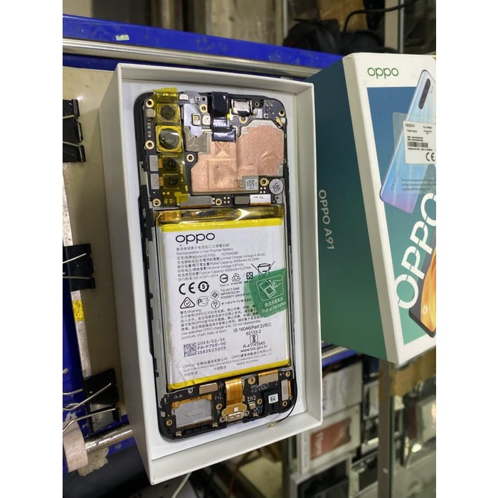 oppo a91 minus lcd mati semua normal