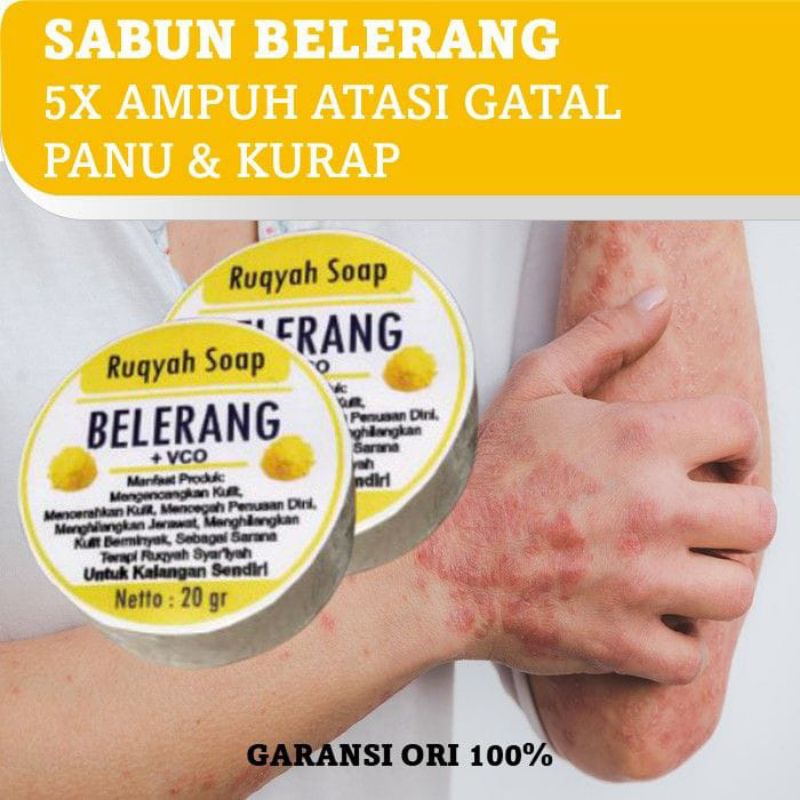 sabun belirang original Sabun gatal kulit Sabun gatal ampuh