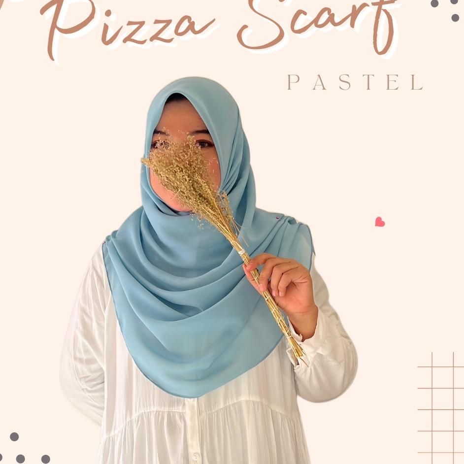 Special Price PIZZA SCARF SHAWL CURVE HIJAB MALAYSIA