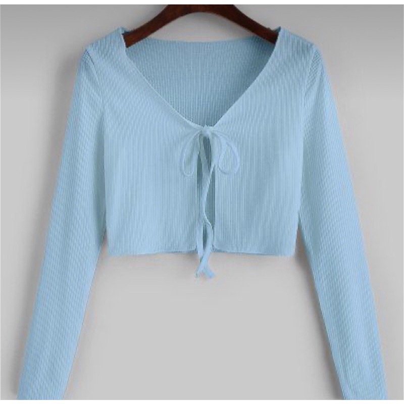 GFS CRISTA RIBBED KNIT CARDIGAN OUTER