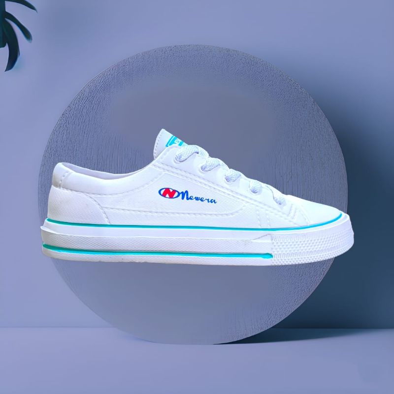 SEPATU KARET PYLON PUTIH / SEPATU NEW ERA PUTIH